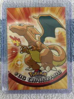 1999 Topps Pokemon TCG Charizard - #06 - Non-Holo - TV Series 1 Black Logo - Image 1