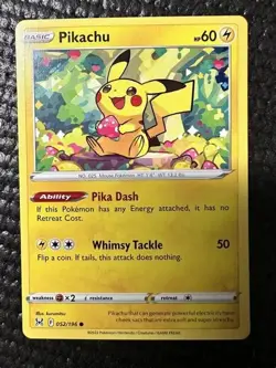 Pokemon Pikachu (52/217) Lost Origin NM - Image 1