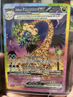 Pokemon TCG Surging Sparks Alolan Exeggutor ex Special Illustration Rare 242/191 - Image 2
