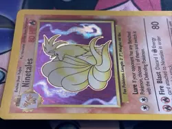 Pokemon TCG Ninetales Base Set Holo Rare Card 12/102 Near mint NM - Image 4