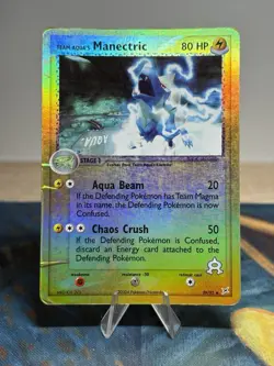 Manectric Reverse Holo Ex Team Magma vs Team Aqua 29/95 Pokemon Card HP - Image 1