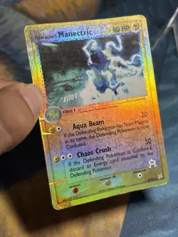 Manectric Reverse Holo Ex Team Magma vs Team Aqua 29/95 Pokemon Card HP - Image 3