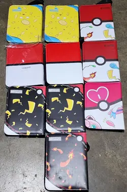 Lot of 10 TCGAMES 4-Pocket Trading Card Binders 55 Pages Each Mixed-New - READ - Image 2