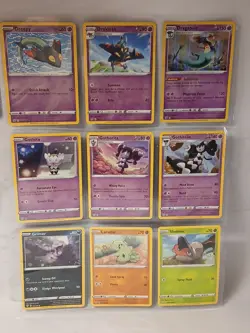 Pokemon Card Lot 9 Cards 2020 - Image 1