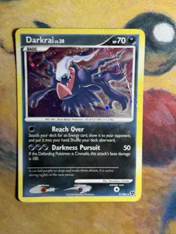 Darkrai 3/106 Great Encounters Reverse Holo Pokemon TCG 2008 Card DMG - Image 3
