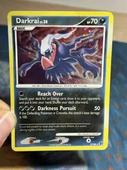Darkrai 3/106 Great Encounters Reverse Holo Pokemon TCG 2008 Card DMG - Image 4