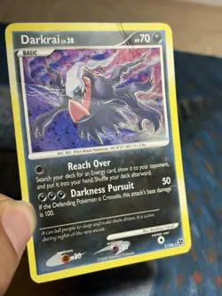 Darkrai 3/106 Great Encounters Reverse Holo Pokemon TCG 2008 Card DMG - Image 5