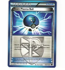 Pokemon Plasma Ball 105/116 Plasma Freeze Non-Holo LP Card - Image 1