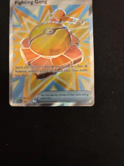 TCG Pokemon Mega Evolution Fighting Gong 168/132 Full Art Ultra Rare NM Card - Image 4