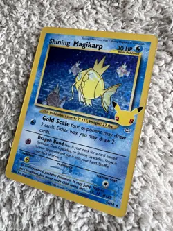 Pokemon TCG Shining Magikarp Card 66/64 Celebrations 25th Anniversary Edition - Image 3
