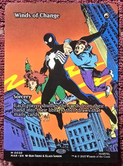 Winds of Change #30 FULL ART NM/M MTG Spiderman Magic the Gathering Card MINT - Image 1