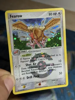 Fearow 24/112 Reverse Holo Rare Stamped EX FireRed & LeafGreen Pokemon Card - Image 4