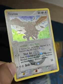 Fearow 24/112 Reverse Holo Rare Stamped EX FireRed & LeafGreen Pokemon Card - Image 5