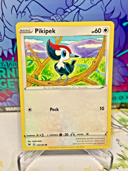 Pikipek 143/185 LP Pokemon Card | SWSH04: Vivid Voltage Regular - Image 1