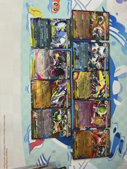 Pokemon TCG Mega Evolutions EX Card Lot of 9 - Image 1