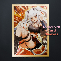 Gamersupps VCard Vtuber Card Sleeves - Lucy Pyre x100 Sleeves - PRESALE - Image 1