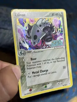 Lairon 36/100 Ex Crystal Guardians Reverse Holo Stamped Pokemon Card HP - Image 4