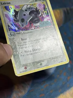 Lairon 36/100 Ex Crystal Guardians Reverse Holo Stamped Pokemon Card HP - Image 5
