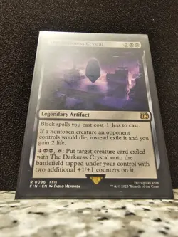 Final Fantasy MTG - The Darkness Crystal Discounted (Minor Damage) - Image 1