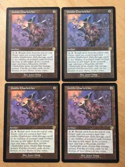 MTG Magic the Gathering 1x Goblin Charbelcher Retro Frame Artifact NM - Image 1