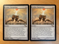 MTG Magic the Gathering 1x Goblin Charbelcher Mirrodin LP - Image 1