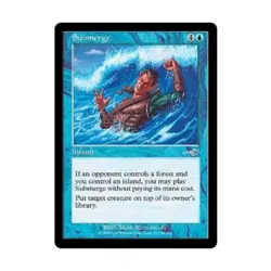 WOTC MtG Nemesis Submerge (U) VG - Image 1