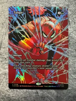 Tangle (Borderless) Marvel Universe Eternal-Legal Foil NM - MTG - Image 1