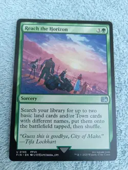 Reach the Horizon - 0195 - Final Fantasy - MTG - MINT PACK FRESH - Image 1
