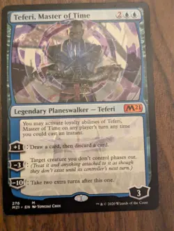 Teferi, Master of Time - Core Set 2021 - M21 - Magic the Gathering - MTG - Image 1