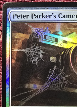 NM Foil Peter Parker's Camera, MTG, Marvel's Spider-Man, Magic, 171 MINT - Image 2