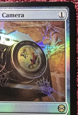 NM Foil Peter Parker's Camera, MTG, Marvel's Spider-Man, Magic, 171 MINT - Image 3