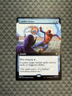 MTG Spider-Sense #0254 Extended Art Rare Marvel’s Spider-Man (SPM) - Image 1