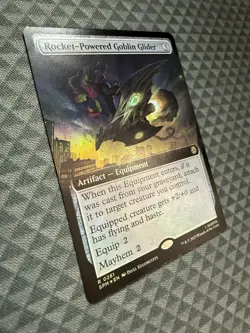 MTG Rocket-Powered Goblin Glider #0281 Foil Ex. Art R Marvel’s Spider-Man (SPM) - Image 2
