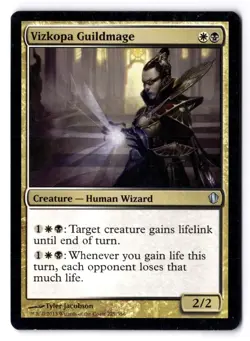 Vizkopa Guildmage LP* Commander 2017 ENGLISH 225/356 mtg -UnltdCards - Image 1