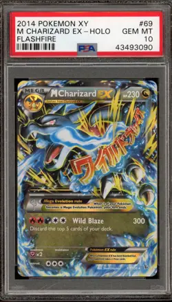 Pokemon M Charizard EX XY Flashfire Holo Rare #69 PSA 10 Gem Mint - Image 1