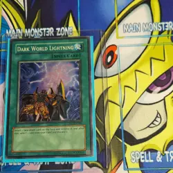 YUGIOH Dark World Lightning Super Rare CP03-EN005 Near Mint (NM) - Image 1