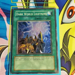 YUGIOH Dark World Lightning Super Rare CP03-EN005 Near Mint (NM) - Image 3
