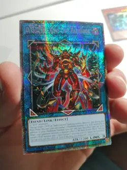Yugioh! D/D/D Sky King Zeus Ragnarok DOOD-EN039 STARLIGHT RARE - Image 1