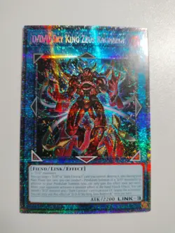 Yugioh! D/D/D Sky King Zeus Ragnarok DOOD-EN039 STARLIGHT RARE - Image 2