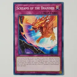 Screams of the Branded - LIOV-EN068 - LP - Common - 1st ed - Yugioh - Image 1