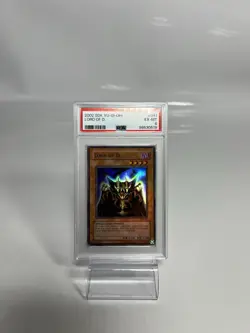 Yugioh Lord of D. SDK-041 Super Rare HEAVY HOLO BLEED PSA 6 - Image 3