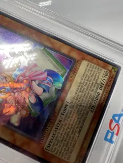 Yugioh Toon Dark Magician Girl JUMP-EN010 PSA 9 - Image 4
