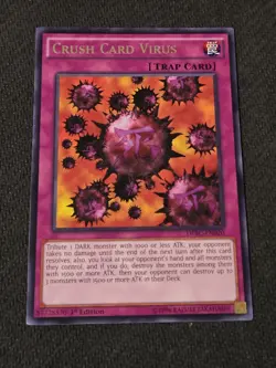 Crush Card Virus DPBC-EN020 Rare 1st Edition NM Yugioh - Image 1