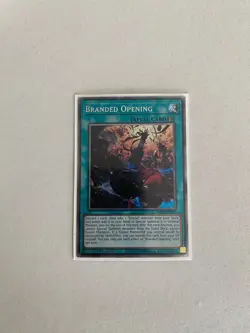 Yugioh Branded Opening RA03-EN070 Platinum Secret Rare 1st Ed NM - Image 1