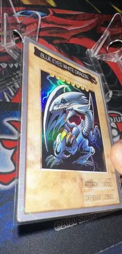 Yugioh Dark Magician Alternative Art Bandai Blue-Eyes White Dragon Japanese 118 - Image 3