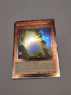 The White Stone Of Ancients Platinum Secret Rare RA04-EN267 Blue-Eyes Yugioh - Image 2