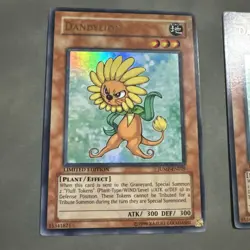 Yugioh - Dandylion - JUMP-EN029 - Ultra Rare - Limited Edition LP X2 - Image 2
