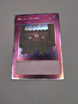 Yugioh Royal Decree RA04-EN113 Platinum Secret Rare 1st Ed NM - Image 2