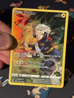 Pokemon Cards Pikachu TG05/TG20 Trainer Gallery Lost Origin - (NM) - Image 2