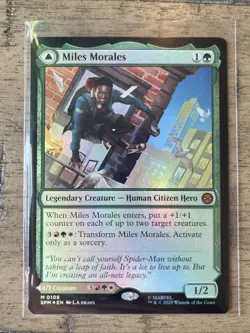 Magic: The Gathering Miles Morales Card 108 - Image 1